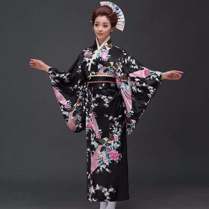 Kimono Japanese Dress