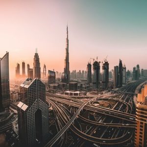 Dubai Skyscrapers View